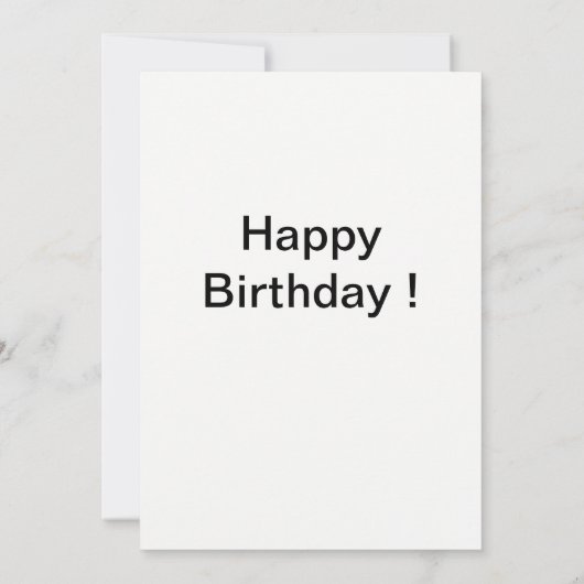 Feiern Geburtstagskarte Einladung (Rückseite)