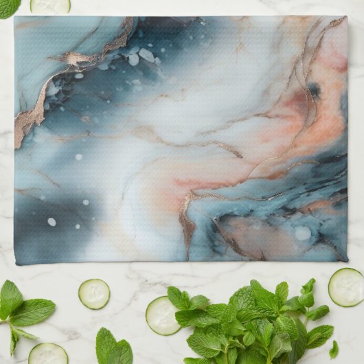 Feiern Geschirrtuch (Gefaltet)