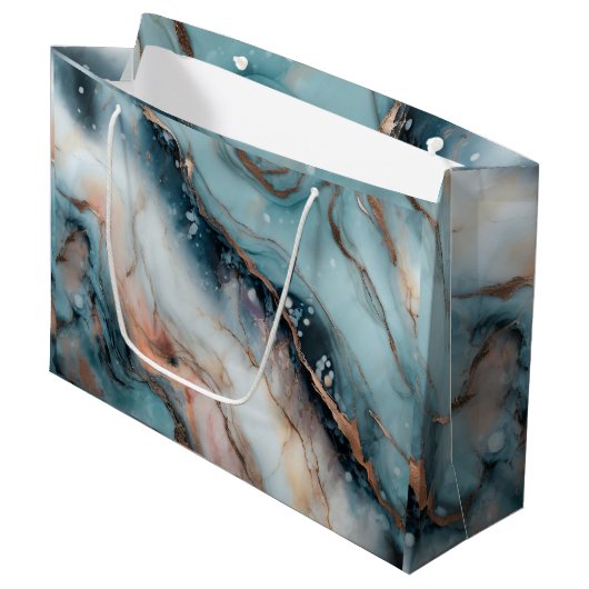 Feiern Große Geschenktüte (Vorderseite Schrägansicht)