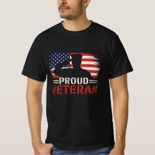Feiern Helden mit einzigartigem Veteran Artwork T-Shirt