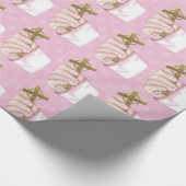 Feiern * Hintergrundfarbe auswählen Geschenkpapier (Ecke)