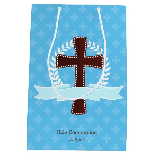 Feiern * Hintergrundfarbe auswählen Mittlere Geschenktüte (Rückseite)