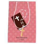 Feiern * Hintergrundfarbe auswählen Mittlere Geschenktüte (Rückseite)