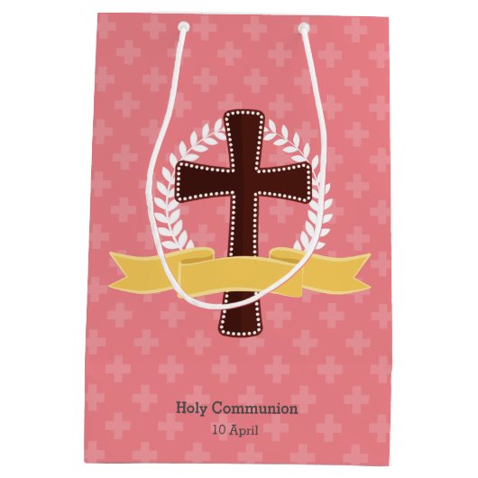 Feiern * Hintergrundfarbe auswählen Mittlere Geschenktüte (Rückseite)