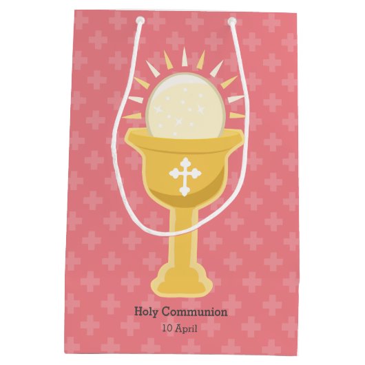 Feiern * Hintergrundfarbe auswählen Mittlere Geschenktüte (Rückseite)