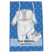 Feiern * Hintergrundfarbe auswählen Mittlere Geschenktüte (Vorderseite)