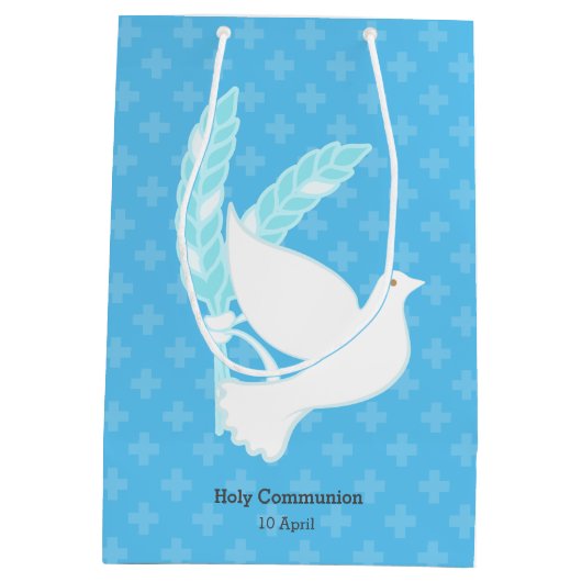 Feiern * Hintergrundfarbe auswählen Mittlere Geschenktüte (Rückseite)