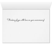 Feiern Ihrer Fall-Jahrestags-Karte (Innenansicht Horizontal (Unten))