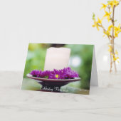 Feiern ihres Lebens Karte (Gelbe Blume)