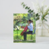 Feiern im Garten Postkarte (Stehend Vorderseite)