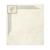 Feiern im Stil der 1920er Jahre Notizblock (Vorderseite)