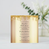 Feiern im Stil mit Brautparty & Sweet 16. Einladung (Stehend Vorderseite)