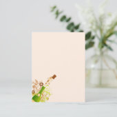 Feiern im Stil Postkarte (Stehend Vorderseite)