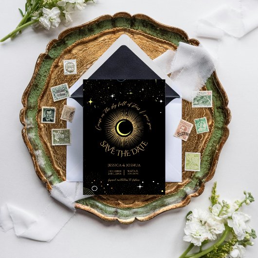 Feiern in den Sternen, die ich dich schwarz gesehe Einladung