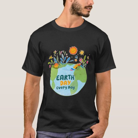 Feiern jeden Tag T-Shirt (Vorderseite)