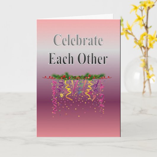 Feiern Karte (Gelbe Blume)