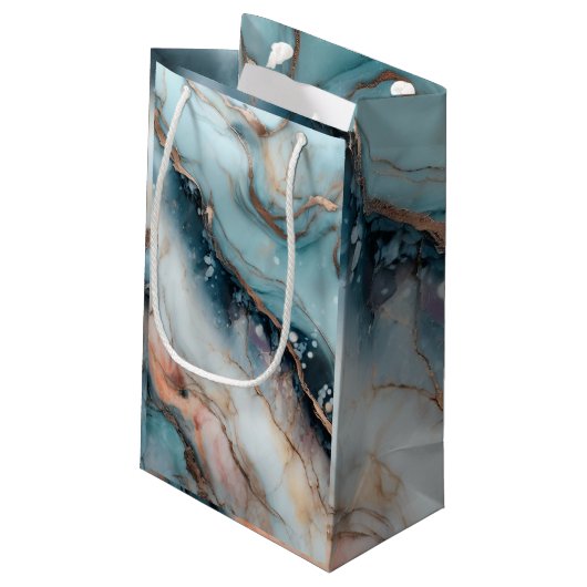 Feiern Kleine Geschenktüte (Rückseite Schrägansicht)