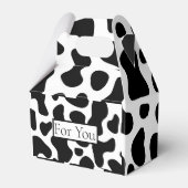 Feiern Kuhmuster Geschenkschachtel (Vorderseite)