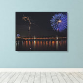 Feiern Leinwanddruck (Insitu (Holzboden))