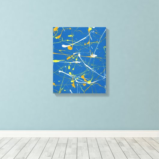 Feiern Leinwanddruck (Insitu (Holzboden))