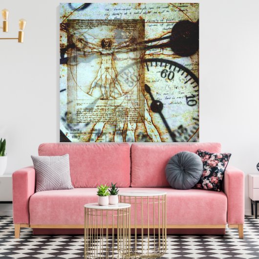 Feiern Leonardo Da Vinci Leinwanddruck (Insitu (Wohnzimmer))