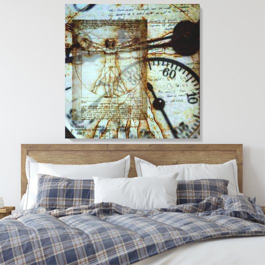 Feiern Leonardo Da Vinci Leinwanddruck (Insitu (Schlafzimmer))