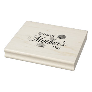 Feiern Mama und Freude: Happy Mother Day Collectio Gummistempel