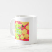 Feiern meines glücklichen Geburtstagssegens Kaffeetasse (Vorderseite Links)