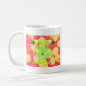 Feiern meines glücklichen Geburtstagssegens Kaffeetasse (Links)