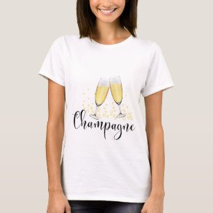 Feiern mit Champagner T-Shirt