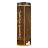 "Feiern mit Freude" Thermosbecher (Rückseite)