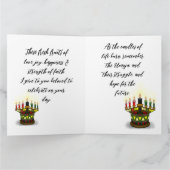 Feiern mit frischem Obst Karte (Innenseite)