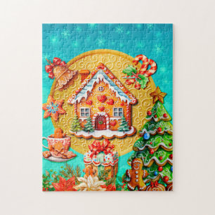Feiern mit meinem maßgeschneiderten Weihnachts-Gin Puzzle