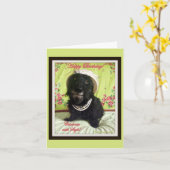 Feiern mit Stil Karte (Gelbe Blume)