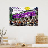 Feiern mit Stonewall an der NYC-Hauptbibliothek Poster (Küche)