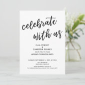 "Feiern mit uns" Custom for Ella Einladung (Stehend Vorderseite)