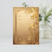 "Feiern mit uns: Einladungskarte" Dankeskarte (Stehend Vorderseite)