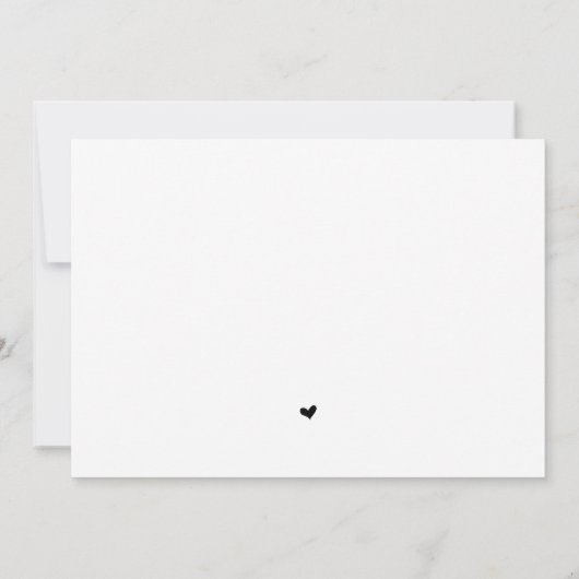 Feiern mit uns, Hochzeitsfeier Party Einladung (Rückseite)