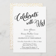 Feiern mit US Wedding Reception Gold Confetti