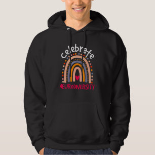 Feiern Neurodivergenz Psychische Autismus im Krieg Hoodie