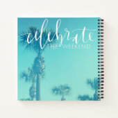 Feiern Notizbuch (Rückseite)