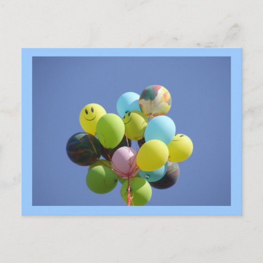 FEIERN POSTKARTE (Vorderseite)