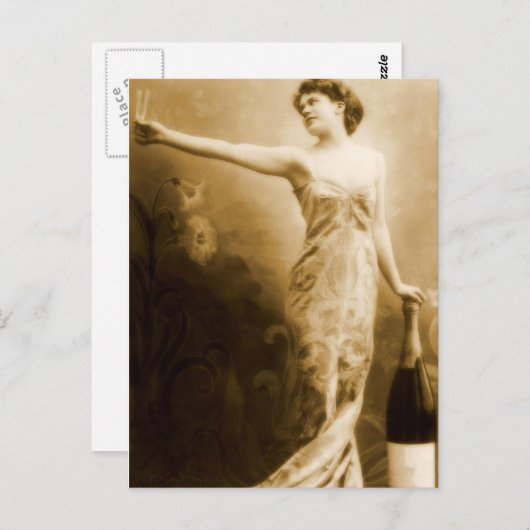 Feiern Postkarte (Vorne/Hinten)