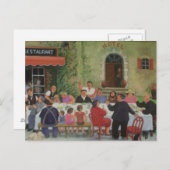 Feiern Postkarte (Vorne/Hinten)