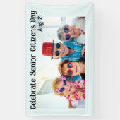 Feiern Senior Citizens Day Banner (Vertikal)