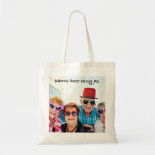 Feiern Senior Citizens Day Tragetasche