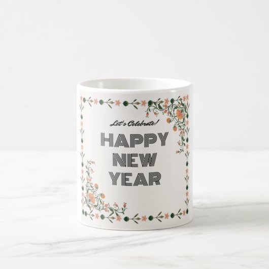 Feiern Sie 2025 mit jedem Schluck Kaffeetasse (Mittel)