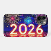 Feiern Sie 2026: Helle Zukunft Funken Design  Case-Mate iPhone Hülle (Rückseite (Horizontal))