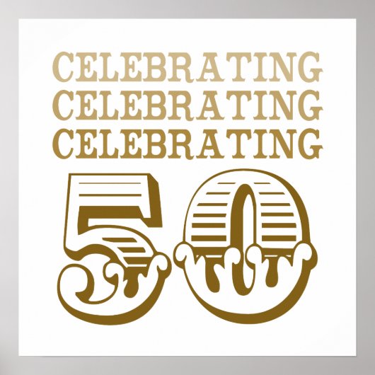 Feiern Sie 50! (Geburtstagspartei) Poster (Vorne)