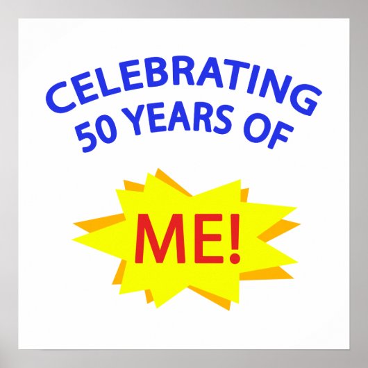 Feiern Sie 50 Jahre von mir! Poster (Vorne)